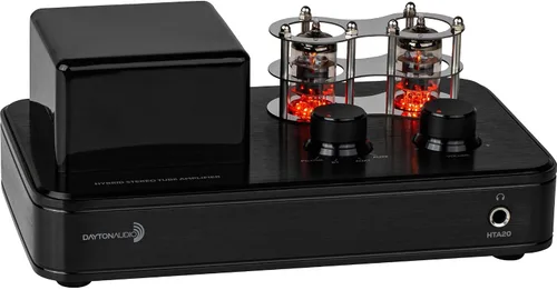Vista 6 de Dayton Audio HTA100 Amplificador Estéreo Híbrido de Tubo Integrado 100 Vatios