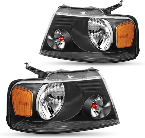 Vista 9 de SOCKIR - Conjunto de faros delanteros compatible con Ford F150 2004 a 2008