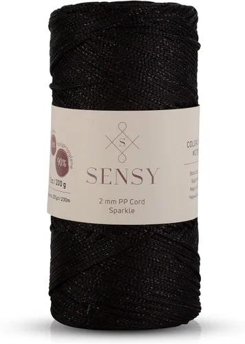 Vista 35 de Sensy Premium 2mm 229.5 metros de cuerda de poliéster 100% cordón de polipropileno Cordón de macramé 2mm Cordón para bolso de crochet Hilo