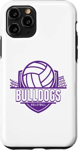 Vista 29 de Bulldogs Volleyball Back to School Spirit P Case for iPhone 17