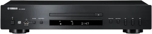 Vista 2 de Yamaha CD-S303 Reproductor de CD único, negro