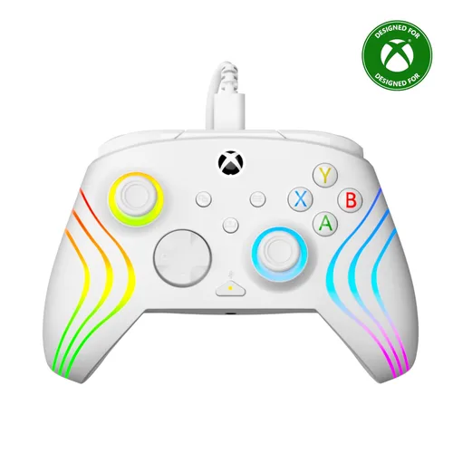 Vista 13 de Turtle Beach Afterglow Wave Wired RGB Gaming Controller - Licensed for Xbox Series X S, Xbox One & Windows PCs - Mappable Buttons, Hall-Effect Hair