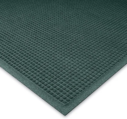 Vista 28 de Tapete de entrada Andersen Waterhog Fashion de fibra de polipropileno para interior/exterior, goma SBR, 3/8” pulgadas de grosor., Bluestone, 1