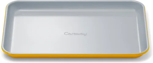 Vista 34 de Caraway Bandeja de cerámica antiadherente para hornear, revestimiento de cerámica naturalmente resbaladizo, no tóxico, libre de PTFE ni PFOA