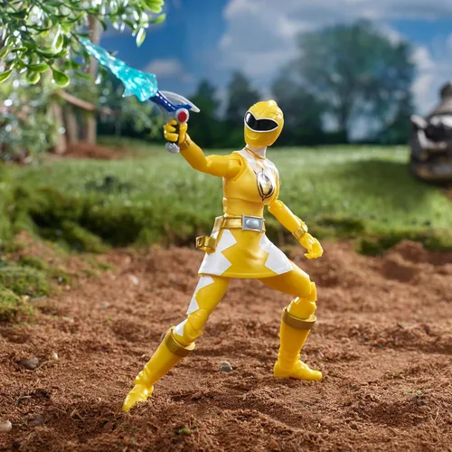 Vista 5 de Power Rangers Lightning Collection Dino Thunder Yellow Ranger - Figura