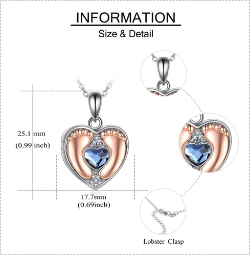 Vista 4 de VENACOLY Viking Necklace for Women Sterling Silver DragonHeartSwordCeltic Knot Heart Necklace Viking Jewelry Gift for Women