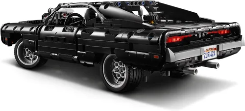 Vista 3 de LEGO Technic Fast & Furious Dom's Dodge Charger 42111 Juguete de Construcción - Kit de construcción de modelo de coche de carreras, juego