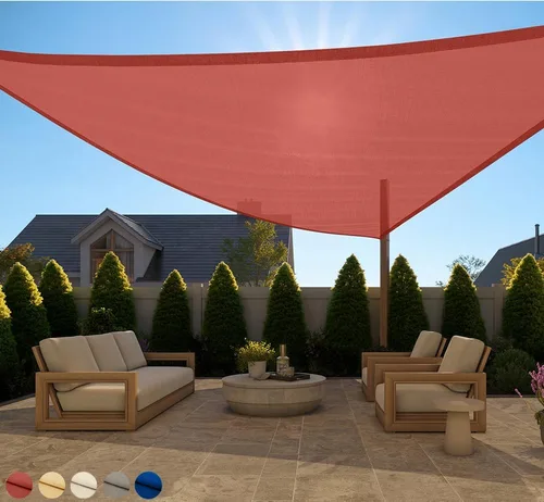 Vista 19 de GORILLA GRIP - Toldo parasol resistente, protección UV, resistente a la decoloración, desgarros y óxido, rectangular, con bordes curvos que bloquean