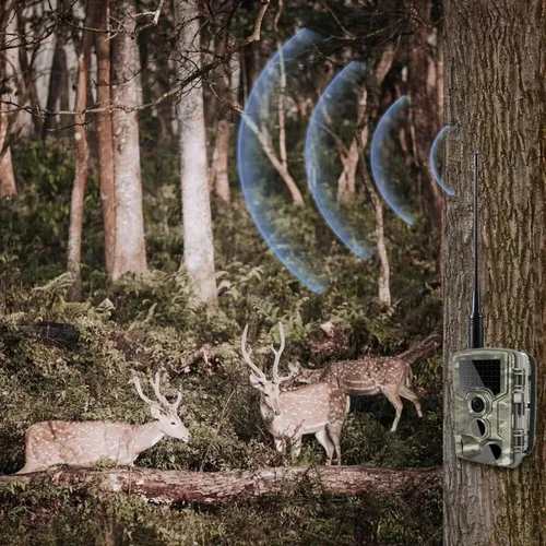 Vista 6 de Soft Whip - Antena de repuesto para cámara de rastreo celular compatible con Covert Spartan Spypoint Stealth Cam Tactacam Reveal Moultrie SEHMUA