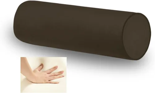 Vista 12 de Almohada de espuma viscoelástica 16x6 para el cuello para dormir, alivio del dolor de cuello, para dormir de lado, espalda o estómago, para coche