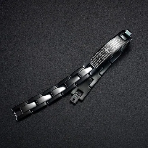 Vista 5 de Pulsera de la Biblia de la Santa Biblia para hombres, pulsera de acero inoxidable con cruz de Hip Hop de la Biblia, brazalete de oración