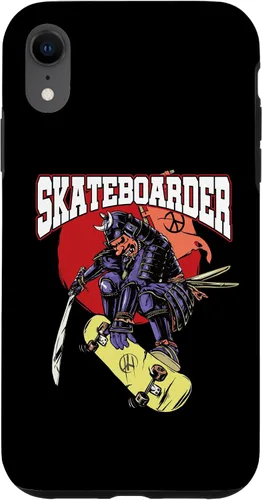 Vista 8 de iPhone 15 Skateboarding I Skater & Skateboard I Samurai Skateboarder Case