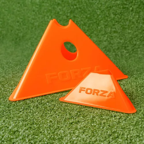 Vista 5 de FORZA Mini conos de entrenamiento de 2 pulgadas, paquete de 40 unidades, ejercicios y entrenamiento, multideporte, fútbol, hockey, entrenamiento