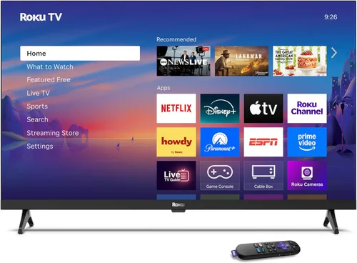 Vista 13 de Roku Smart TV 2025 - Serie Select de 32 pulgadas, TV Full HD 1080p - Roku TV con control remoto por voz - Televisión LED de pantalla plana con Wi-Fi