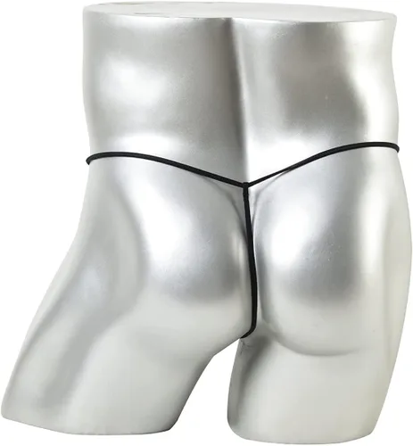 Vista 9 de TANBOM Tanga para hombre, con espalda en Y, de tiro bajo, transpirable, cómoda, de nailon, con bolsa
