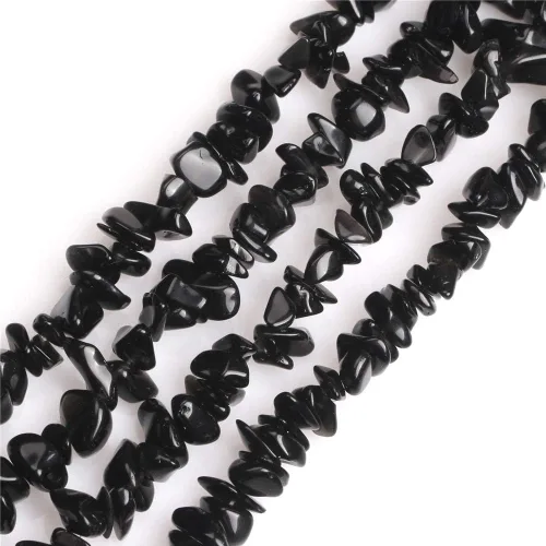 Vista 32 de GEM-Inside - Chips de piedra de cristal para hacer joyas, cuentas sueltas de forma libre con agujero para hacer pulseras, collares, adultos, 34