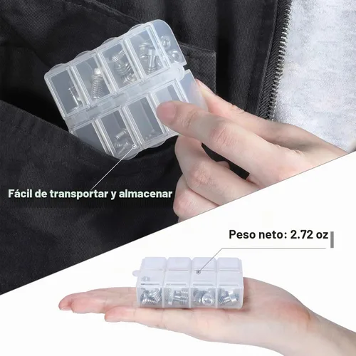 Vista 5 de SMALLRIG Juego de tornillos para cámara, juego de tornillos de 26 piezas para accesorios de cámara AAK2326