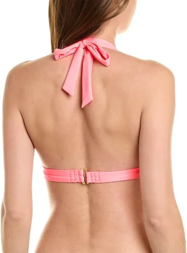 Vista 2 de La Blanca Women's Standard Island Goddess Halter Bikini Swimsuit Top