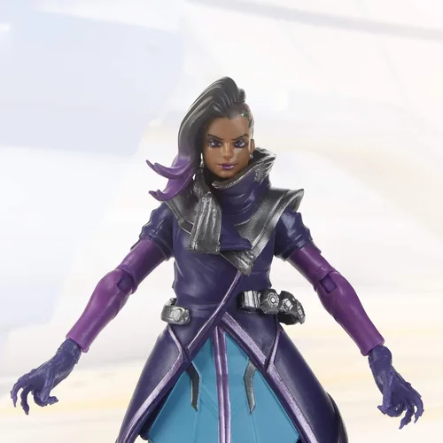 Vista 7 de Hasbro Gaming E6487AS00 Overwatch Ultimates Series Sombra - Figura de acción coleccionable de 6 pulgadas Overwatch - Figura de acción de 6