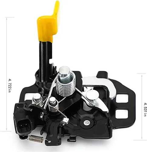 Vista 2 de FR3Z16700B - Cerradura de pestillo de capó FR3Z-16700-B Reemplazo para Ford Mustang Shelby GT350 GT350R EcoBoost GT V6 V8 FR3Z16700A FR3Z-16700-A