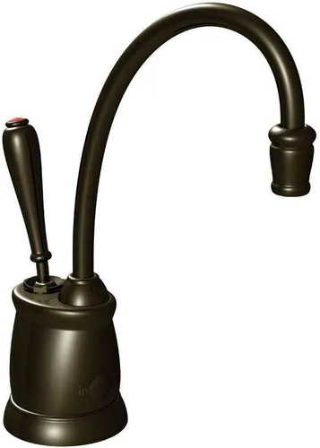 Vista 4 de InSinkErator Grifo dispensador de agua caliente instantáneo Toscano, bronce aceitado clásico, F-GN2215CRB Acabado aceitado bronce clásico