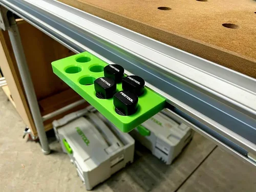 Vista 3 de ToolCurve Soporte de banco para perros compatible con mesa Festool MFT/3
