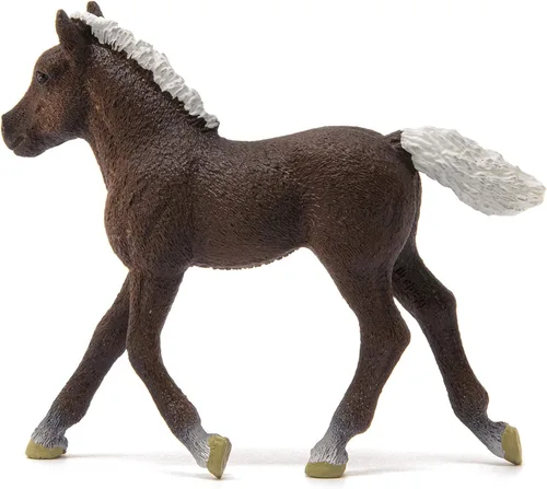 Vista 2 de Schleich Farm World, juguetes de caballos para niñas y niños, figura de juguete de caballo bebé, potro de la selva negra, a partir de 3 años