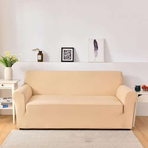 Vista 9 de Konsilsa Funda elástica para sofá de 1/2/3/4 plazas, funda universal para sillón suave, lavable, antideslizante, adecuada para protector de muebles