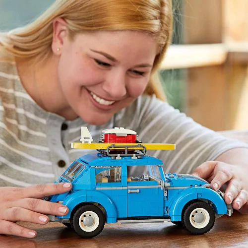 Vista 2 de Set de Construcción LEGO Creator Expert Volkswagen Beetle 10252 (1167 Piezas)