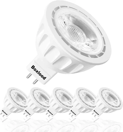Vista 10 de Boxlood Bombilla LED MR16 regulable que cumple con UL, 90% de ahorro de energía, 3000 K blanco cálido, ángulo de haz de 40 grados, CA/CC 12 V, 5