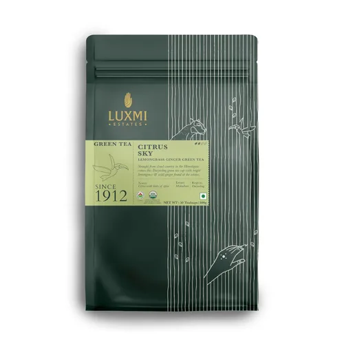 Vista 15 de LUXMI Estates - Té verde Sencha japonés - 50g (25 tazas) Té auténtico Sencha japonés de First Leaves Té premium suave, rico y refrescante