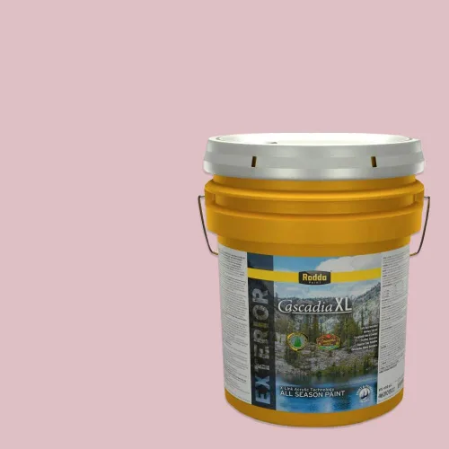 Vista 6 de Rodda Paint CASCADIA ZERO - Pintura plana e imprimación para interiores en uno, cuarto de galón, rosa Mullen