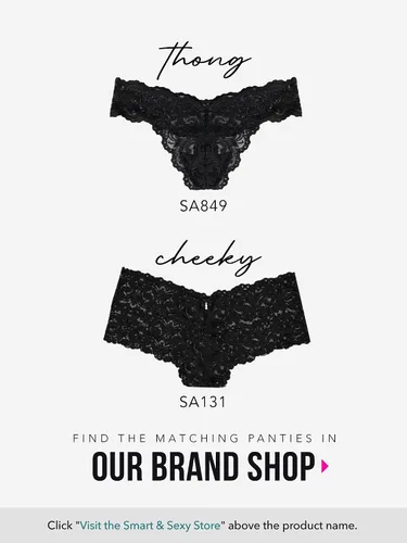 Vista 6 de Smart & Sexy sostén de encaje sin forro con aros para mujer