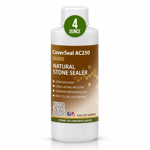 Vista 3 de CoverTec CoverSeal AC250 Matte Stone, Tile and Concrete Sealer 4 Oz