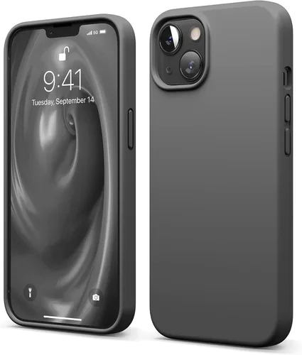 Vista 15 de elago - Carcasa de silicona líquida prémium para iPhone 13 Full Body Screen Camera Protective Cover, Shockproof, Slim Phone Case, Anti-Scratch