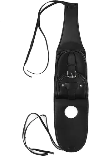 Vista 9 de Bolsa de tanque de motocicleta, cubierta de tanque de combustible de piel sintética, bolsa de tanque de gasolina, almohadilla de panel, bolsa
