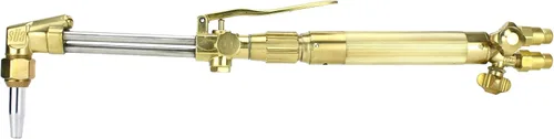 Vista 8 de SÜA - Antorcha de oxicombustible resistente compatible con Harris con válvulas de retención + punta de corte + punta de soldadura + punta