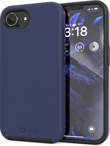 Vista 12 de Funda Crave Dual Guard compatible con iPhone 16e, funda de doble capa de protección contra golpes para iPhone 16e (6.1") - Aqua