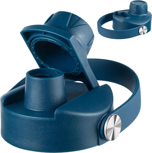Vista 7 de Tapa para Hydro Flask de 32 40 oz de Boca Ancha, Tapas de Repuesto Compatibles con Botella de Agua Hydro Flask de Boca Ancha, Tapa de Boquilla