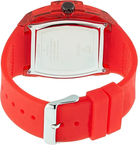 Vista 2 de GUESS Reloj multifunción con esfera expuesta en tono dorado
