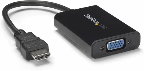 Vista 7 de StarTech HD2VGAMM3 - Cable HDMI a VGA activo de 3 pies, 1920 x 1200, 1080p, M/M (HD2VGAMM3) Monitor HDMI activo a VGA, cable de pantalla