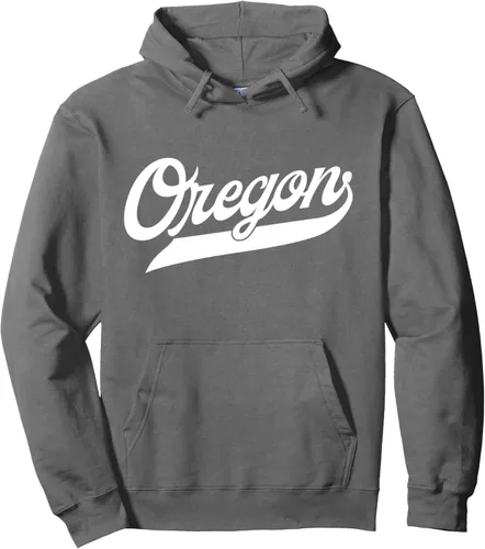 Vista 8 de Oregon Sudadera con capucha clásica, Negro, S