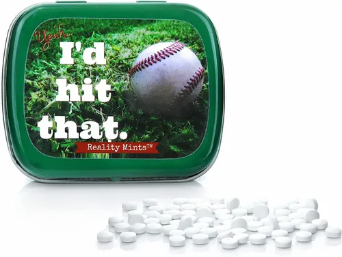 Vista 2 de Funny Statement Mints - Breath Fresheners for Adults - Mens Gag Gifts, Stocking Stuffers, Candy Basket Fillers - Sugar-Free - Pocket-Size Metal Tins
