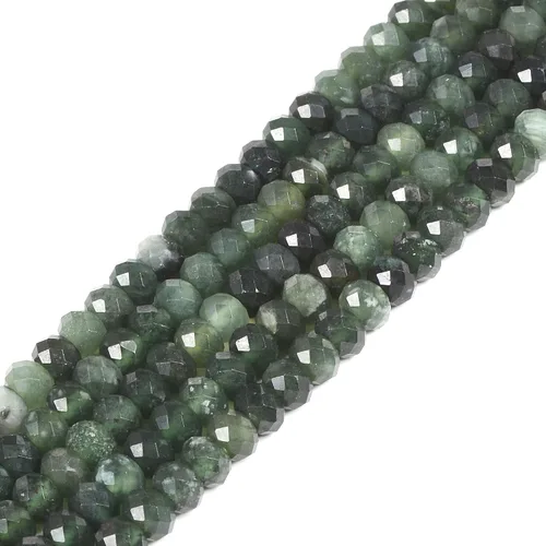 Vista 58 de 7 chakras piedras preciosas de 0.236 in de piedras preciosas facetadas Rondelle sueltas cuentas para hacer joyas DIY cuentas de 16 pulgadas
