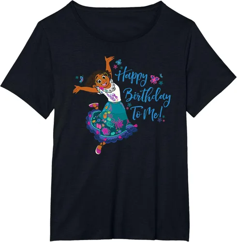Vista 33 de Disney Camiseta Encanto Mirabel Madrigal ¡Feliz cumpleaños a mí! Negro