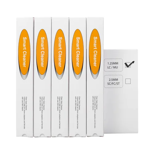 Vista 12 de 1 pc limpiador de fibra óptica Herramientas de fibra óptica Cleaing Pen para LC/MU 0.049 in Conector Más de 800 Limpia la cara del extremo
