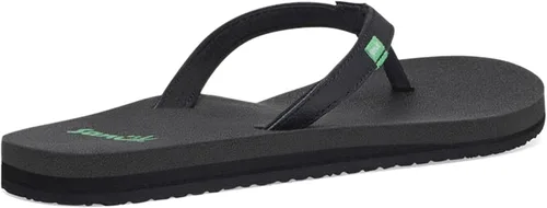 Vista 5 de Sanuk Yoga Joy Vintage Floral Chanclas para mujer Sandalias de yoga para mujer Sandalias de playa para mujer Plantilla de espuma viscoelástica