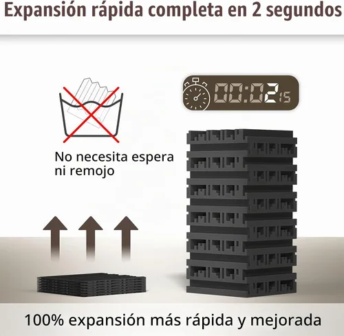 Vista 4 de Paquete de 12 paneles de espuma a prueba de sonido para paredes, paneles acústicos autoadhesivos de 12 x 12 x 2 pulgadas, paneles de pared