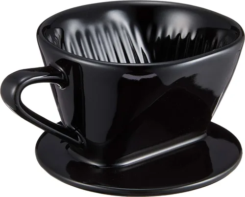 Vista 2 de BONMAC Bonmac Gotero de café con cuchara medidora, 1-2 tazas, CD-1B, negro #813002