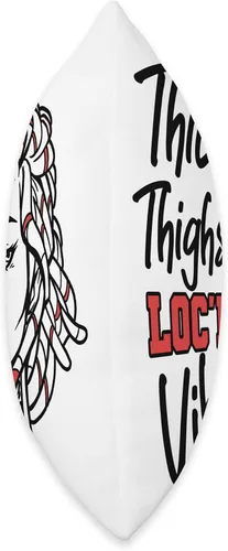 Vista 2 de Locs Afro Dreadlocks Love Natural Beauty Hair Locd Thick Thighs Loc'd Vibes Afro Hair - Almohada africana americana, 16 x 16 pulgadas, multicolor
